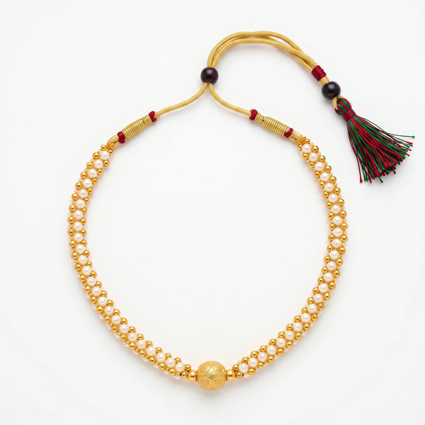 PAJURI Necklace Anti-Tarnish Pearl Statement Choker