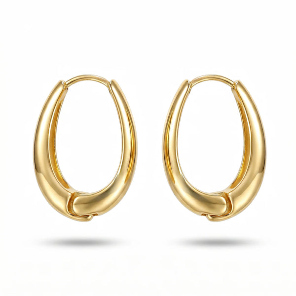 PAJURI Earrings Anti-Tarnish Molten Sculptural Silhouette