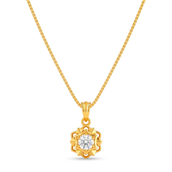 PAJURI Necklace Anti-Tarnish Starburst Crystal Chain