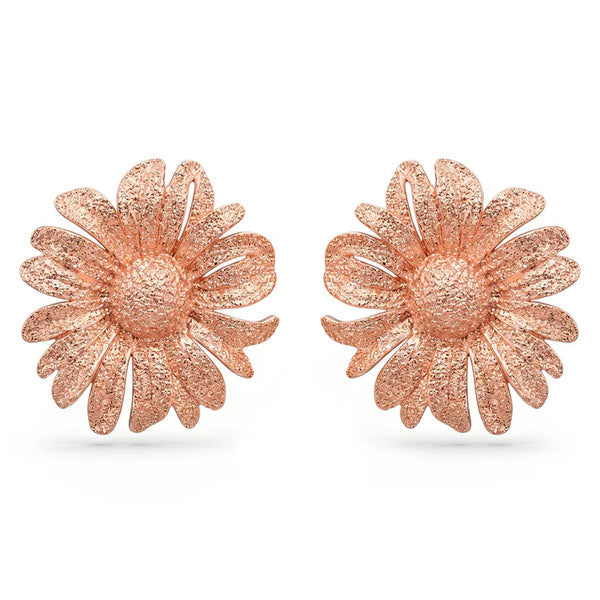PAJURI Earrings Anti-Tarnish Rose Gold Sunflower Studs