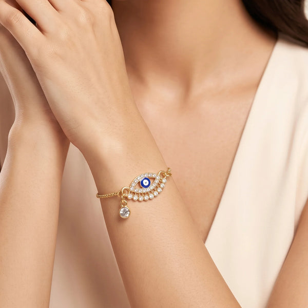 PAJURI Bracelet Anti-Tarnish Evil Eye Bolo (Adjustable Size)