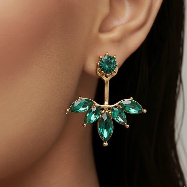 PAJURI Earrings Anti-Tarnish Solitaire Drop Studs