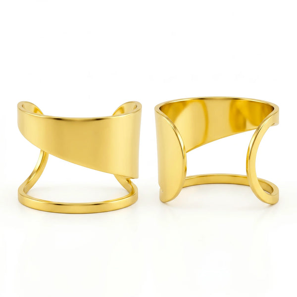 PAJURI Ring Anti-Tarnish Sculptural Design (Adjustable Size)