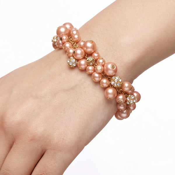 PAJURI Bracelet Anti-Tarnish Pearl Charm (Adjustable Size)