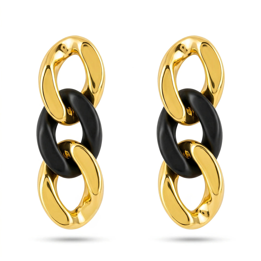 PAJURI  Earrings Resin Link Dangles