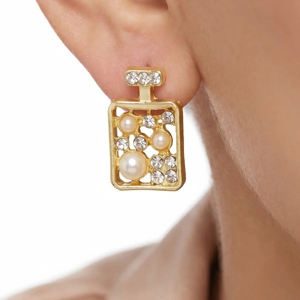 PAJURI Earrings Anti-Tarnish Perfume Bottle Studs