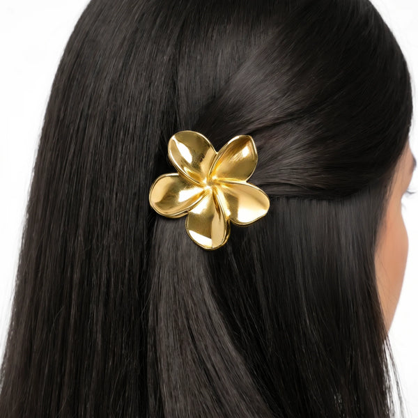 PAJURI Hair Clip Anti-Tarnish Flower Lily