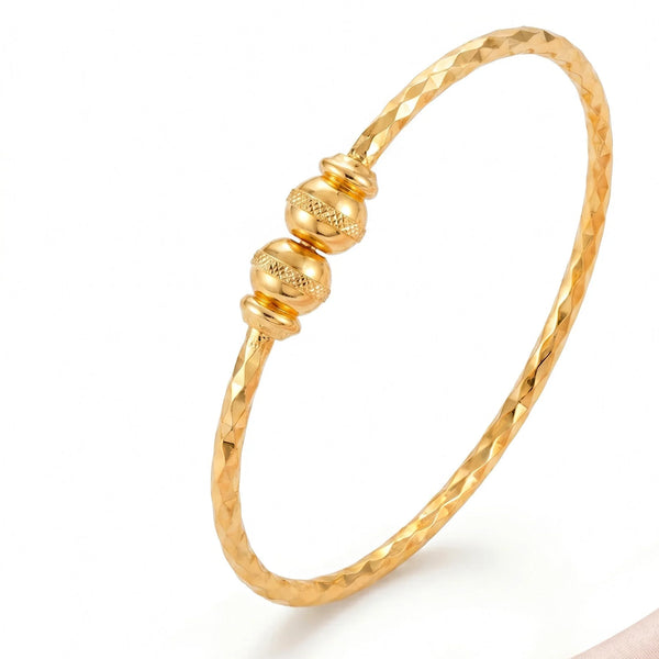 PAJURI Bracelet Anti-Tarnish Gold Plated Bangle (Adjustable Size)